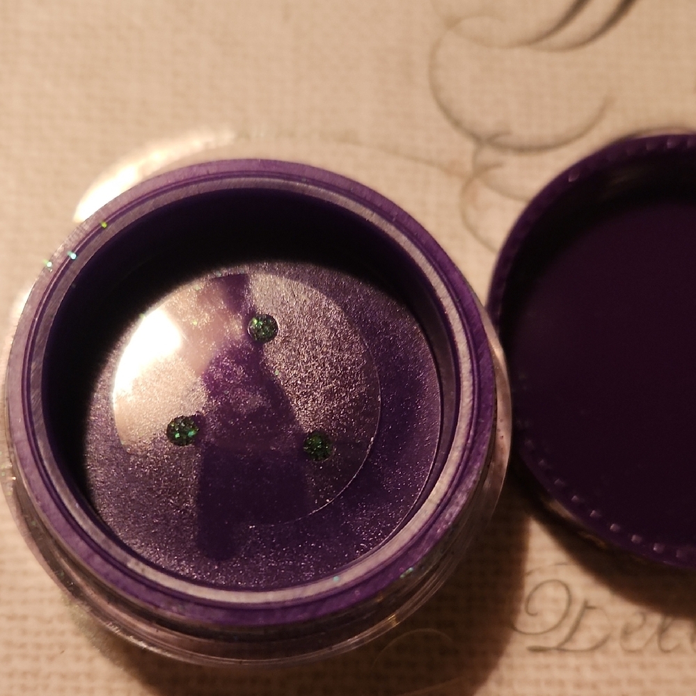 Lime Crime Zodiac All Purpose Glitter in CAPRICORN deep Green Rare Discontinued - Picture 3 of 5